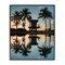 Stupell Industries Palm Tree Reflection Framed Giclee, design by Jared Kreiss